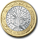 1 Euro Frankreich Münze