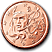 1 cent Euro Frankreich Münze