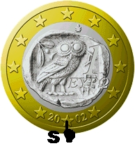 1 Euromünze Griechenland