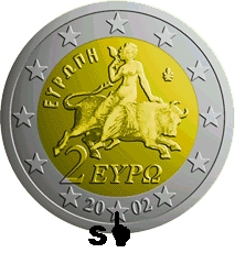2 Euromünze Griechenland