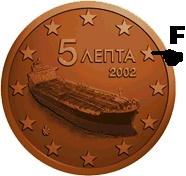 5 cent Euromünze Griechenland