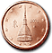 2 cent Euromünze Italien