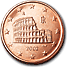 5 cent Euromünze Italien