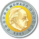 2 Euro Monaco Münze