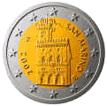 2 Euromünze San Marino