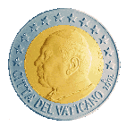 2 Euro Vatikan Münze